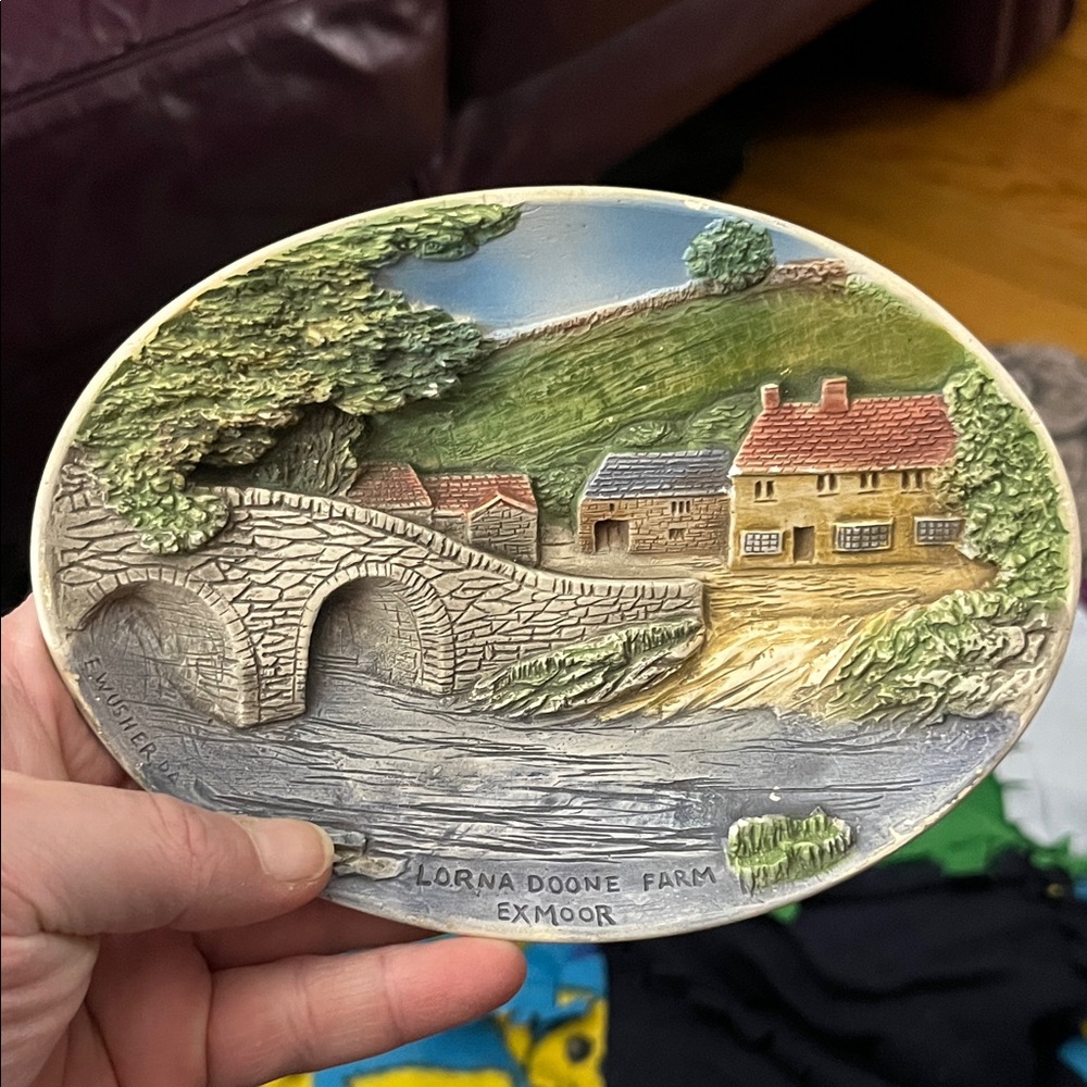 Lorna Doone Wall Art by pill pixie 1980  cottagecore fowley cornwall - 3d